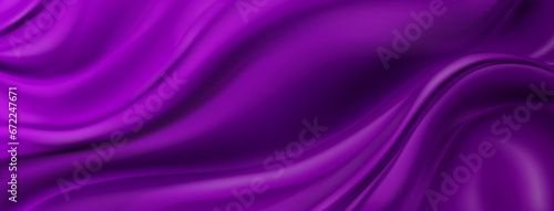 Abstract background with wavy surface in dark purple colors