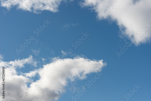 blue sky with clouds