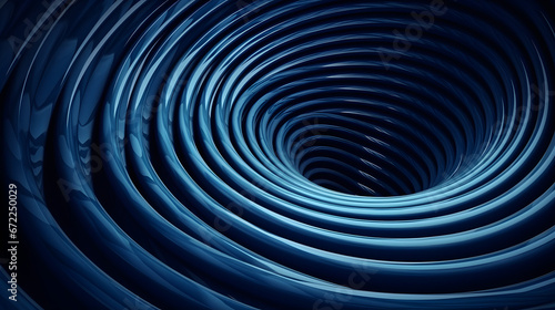 abstract background with blue spiral