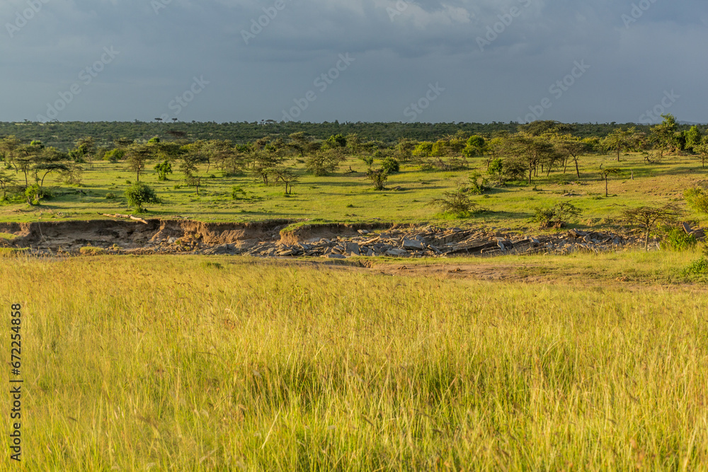 Landscape near Masai Mara National Reserve, Kenya