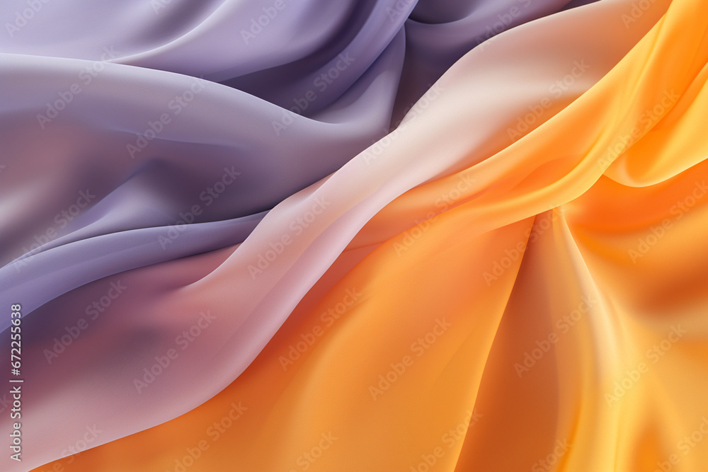 Obraz premium Silken Waves Abstract Design 