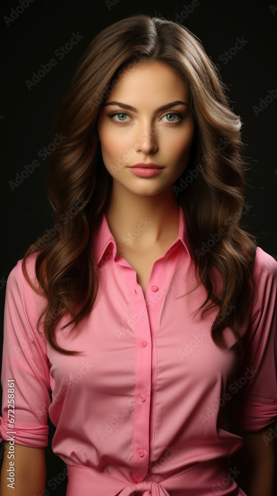 An Pretty Woman Wearing Pink Shirt Front Facing , Background Image, Best Phone Wallpapers An Pretty Woman Wearing Pink Shirt Front Facing , Background Image, Best Phone Wallpapers