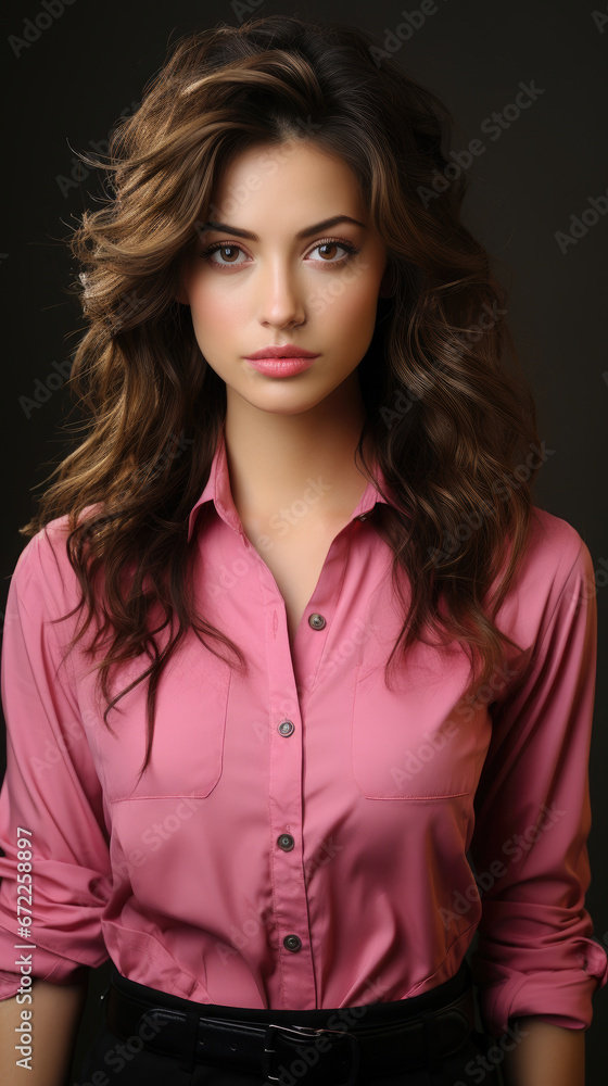 An Pretty Woman Wearing Pink Shirt Front Facing , Background Image, Best Phone Wallpapers An Pretty Woman Wearing Pink Shirt Front Facing , Background Image, Best Phone Wallpapers