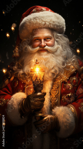 Photorealistic Santa Claus  © Keyser the Red Beard