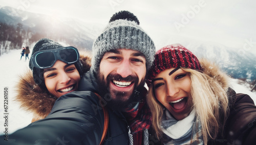 Winter Joy with Friends 