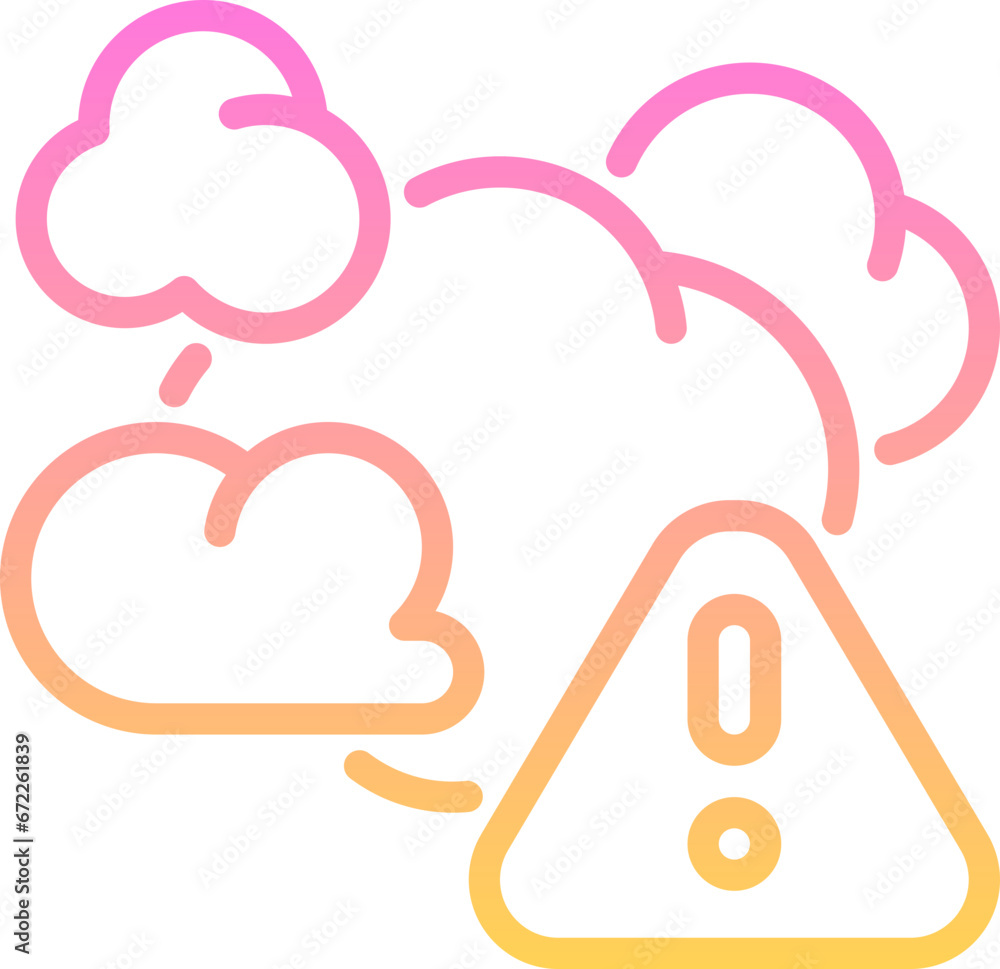 Air pollution icon Air pollution icon