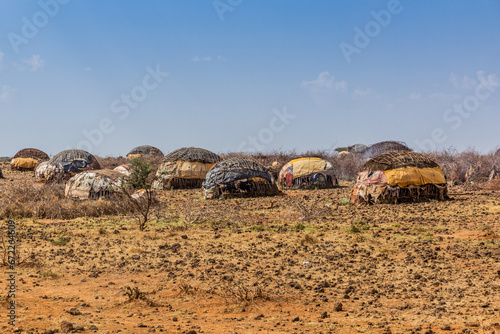 Village near Marsabit town  Kenya