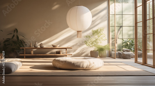 Zen Oasis Tranquil Meditation Space