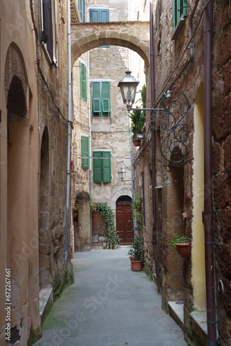 Fototapeta Naklejka Na Ścianę i Meble -  Pitigliano, historic town in Grosseto province, Tuscany