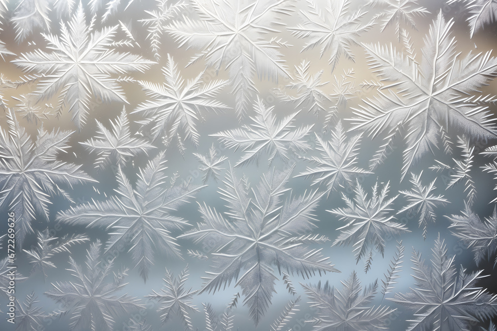 Background with snowflakes ai generated art. Background with snowflakes ai generated art.