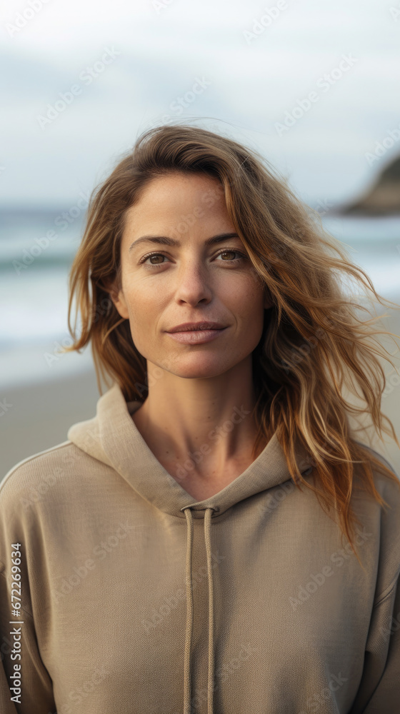 Serene Portrait Of A Woman At The Beach , Background Image, Best Phone Wallpapers Serene Portrait Of A Woman At The Beach , Background Image, Best Phone Wallpapers