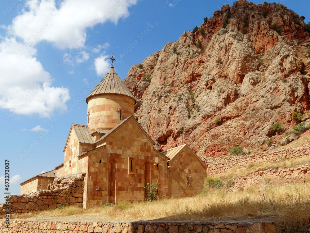 Scenic view of Naravank Monastery, Armenia Scenic view of Naravank Monastery, Armenia