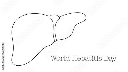 Liver. Hepatitis. One line