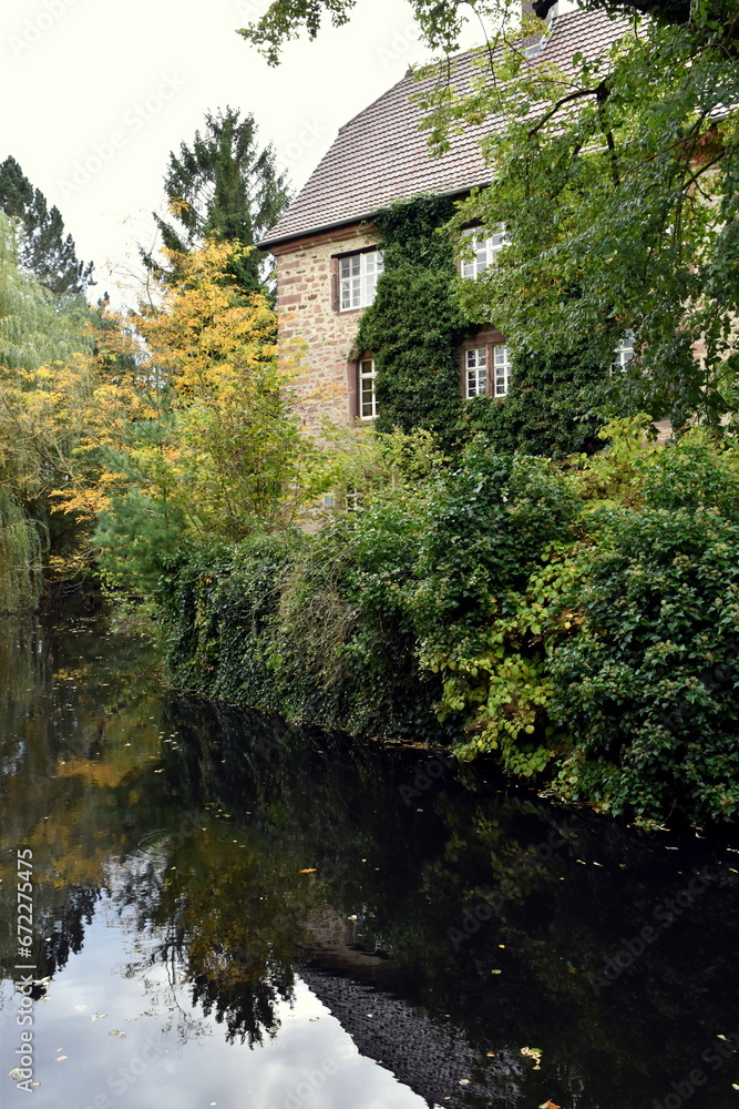 Schloss Hirschgarten in Nassenerfurth/Borken Stock Photo Adobe Stock