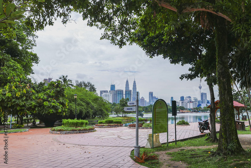 Photography Taman tasik Titiwangsa (Titiwangsa Lake Park), Kuala Lumpur, Malaysia