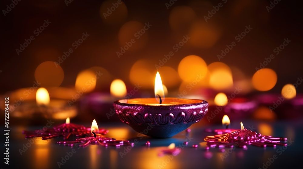 Celebration of Diwali happy candlelight cartoons.generated with AI. Celebration of Diwali happy candlelight cartoons.generated with AI.