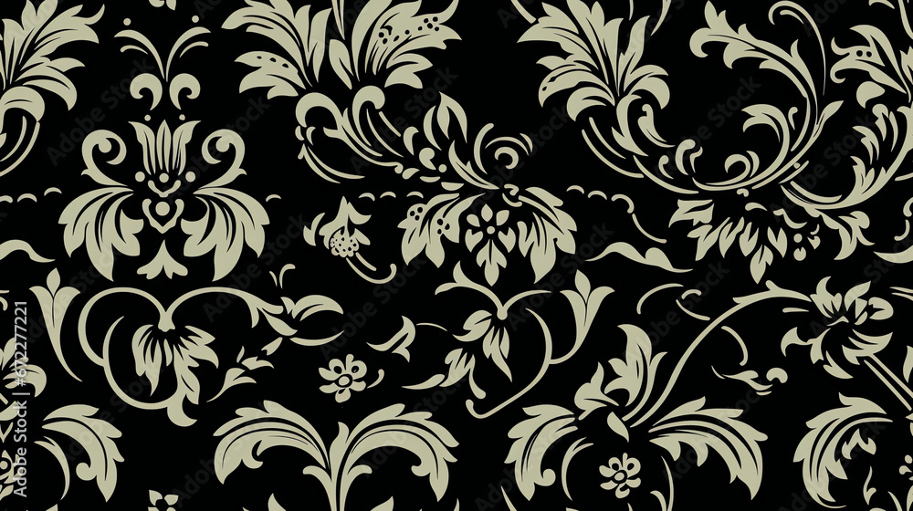 Tile Damask Pattern