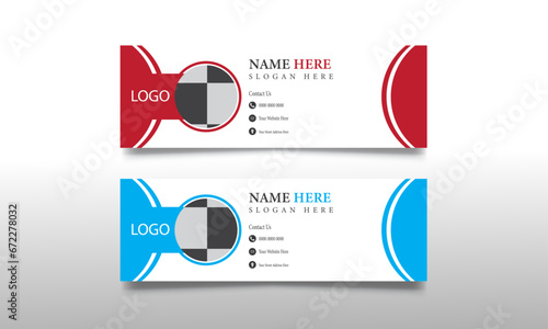 Email signature Template Design