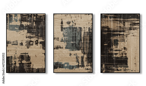 Abstract art poster background. Oil painting on canvas. Golden texture. Paint spots. Strokes of paint. modern Art. Colorful canvas.