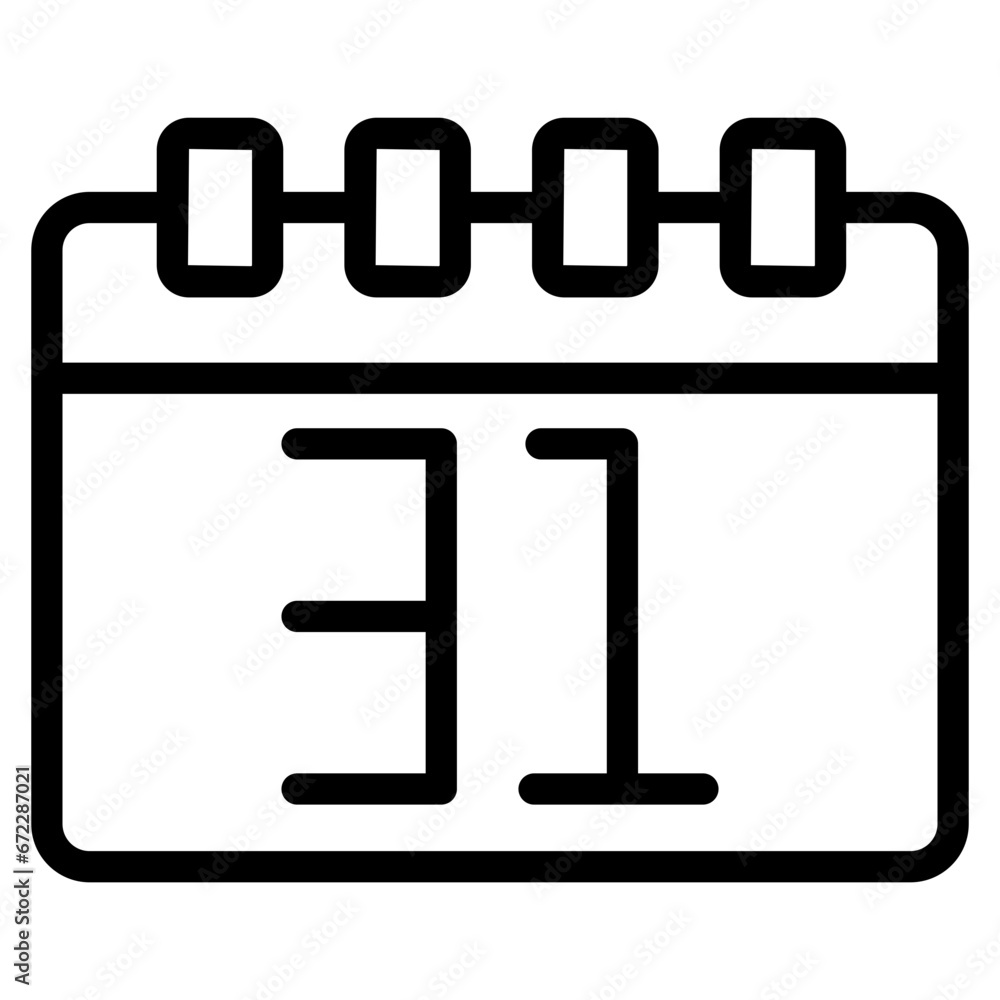 calendar line calendar line