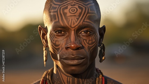 AI Generated portraits of tribes people all around the world © AIvan