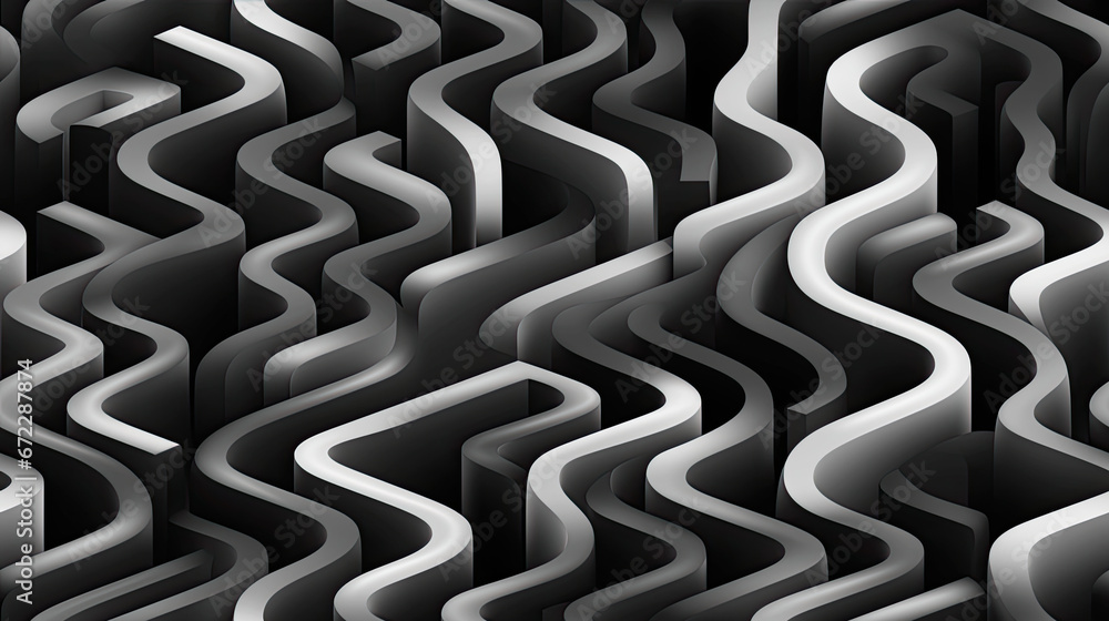 seamless pattern black and white maze seamless pattern black and white maze