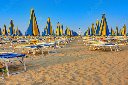 Long beach in Italy - Lido di Jesolo © Vladislav Gajic