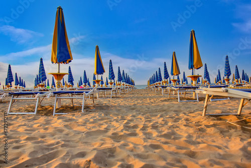 Long beach in Italy - Lido di Jesolo © Vladislav Gajic