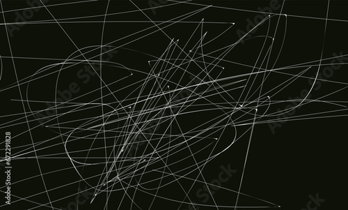 Vector Illustration of the white and black collor pattern of lines abstract background. EPS10.