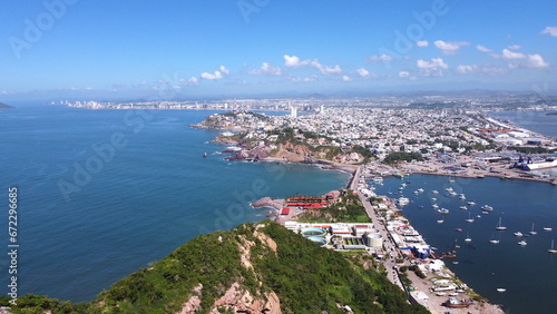 DRONE PHOTOGRAPHY IN MIRADOR DE MAZATLAN SINALOA MEXICO