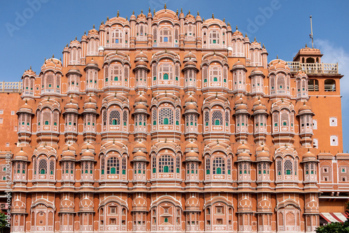 The Hawa Mahal or Palace of the Winds is a palace in the city of Jaipur in India, The Pink City
