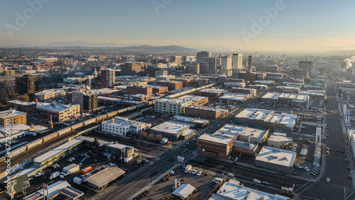 downtown spokane washington buildings center