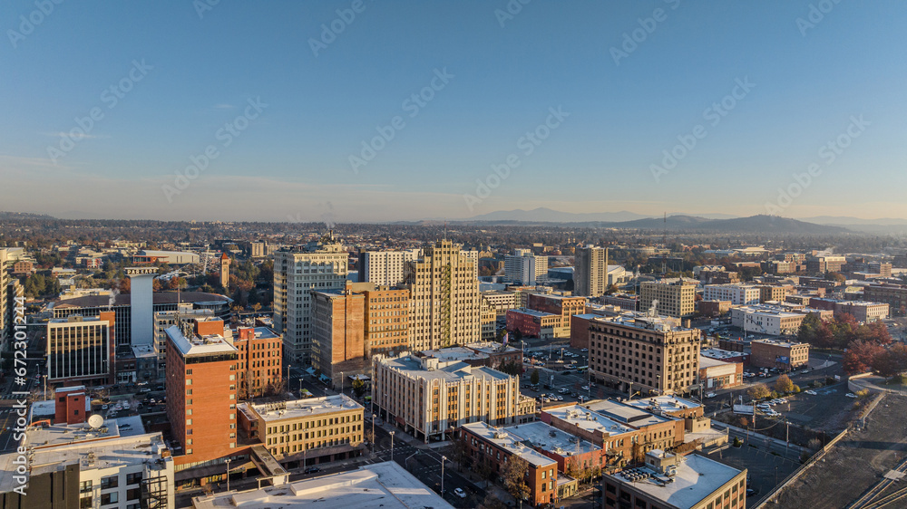 downtown spokane washington buildings center