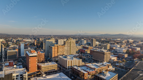 downtown spokane washington buildings center © agnormark