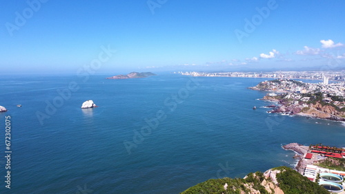 DRONE PHOTOGRAPHY IN MIRADOR DE MAZATLAN SINALOA MEXICO