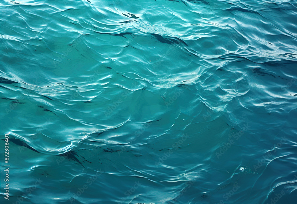 Aerial view to ocean waves. Abstract water surface of ocean. Stormy water background. Created with Generative AI Aerial view to ocean waves. Abstract water surface of ocean. Stormy water background. Created with Generative AI
