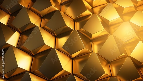 Abstract luxury gold background, 3D-Render Background