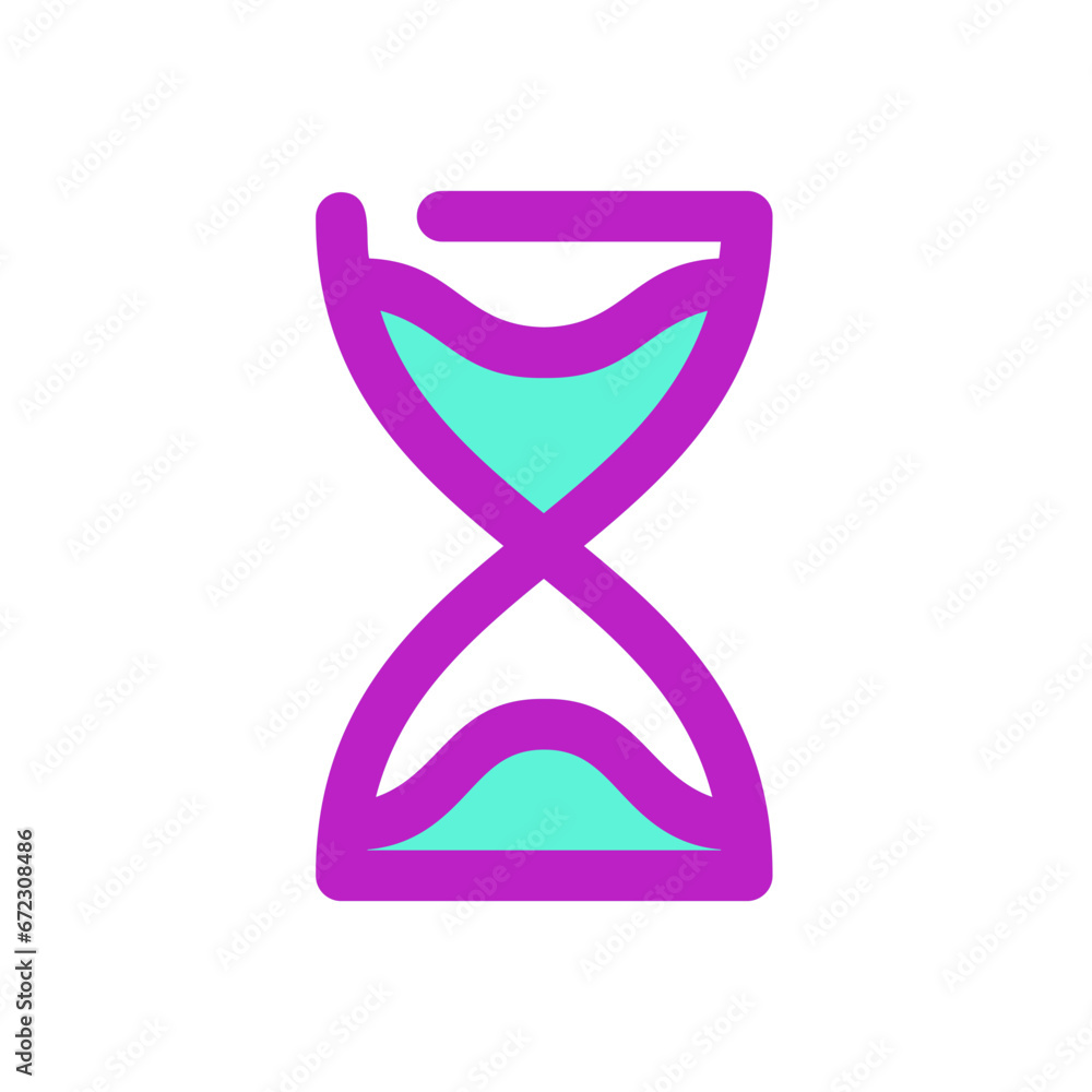 hourglass icon illustration hourglass icon illustration