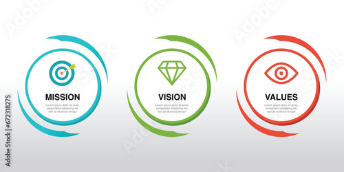 Infographic design template. Creative concept with 3 simple steps