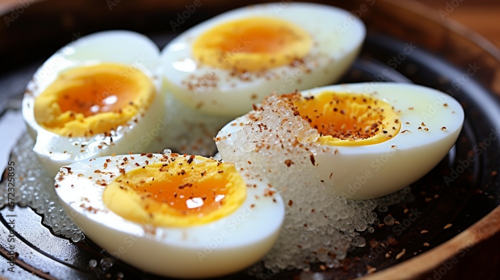 egg on a plate generated by AI egg on a plate generated by AI