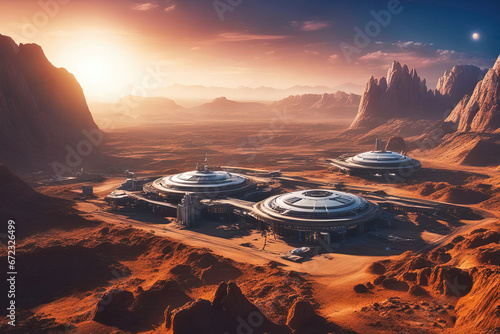 Modern Scientific Station o...