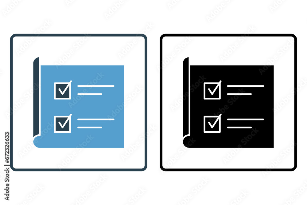 review checklist icon. Icon related to Feedback and Review. suitable for web site, app, user interfaces, printable etc. Solid icon style. Simple vector design editable review checklist icon. Icon related to Feedback and Review. suitable for web site, app, user interfaces, printable etc. Solid icon style. Simple vector design editable