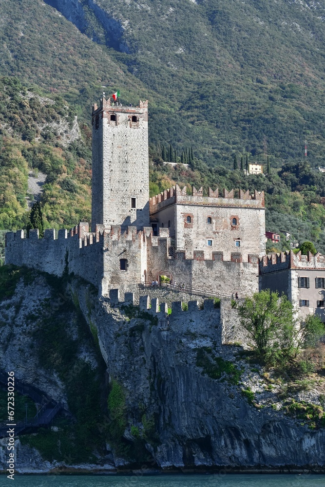 Malcesine Castle on Lake Garda