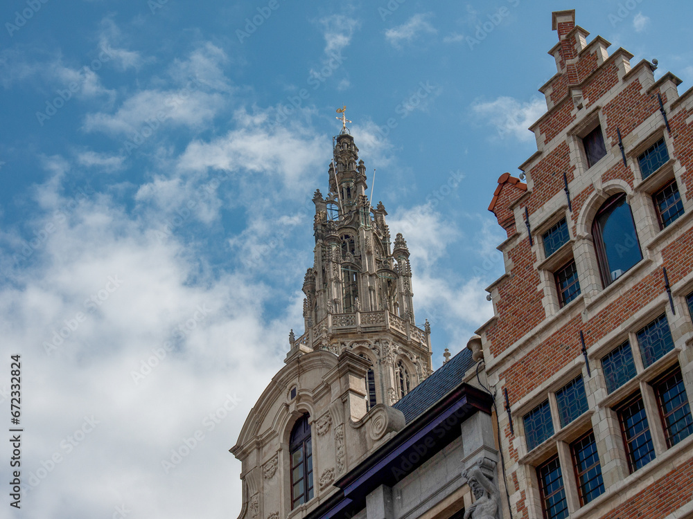 Die belgische Stadt Antwerpen