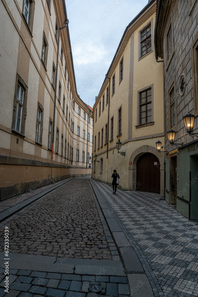 In der schönen Stadt Prag. 