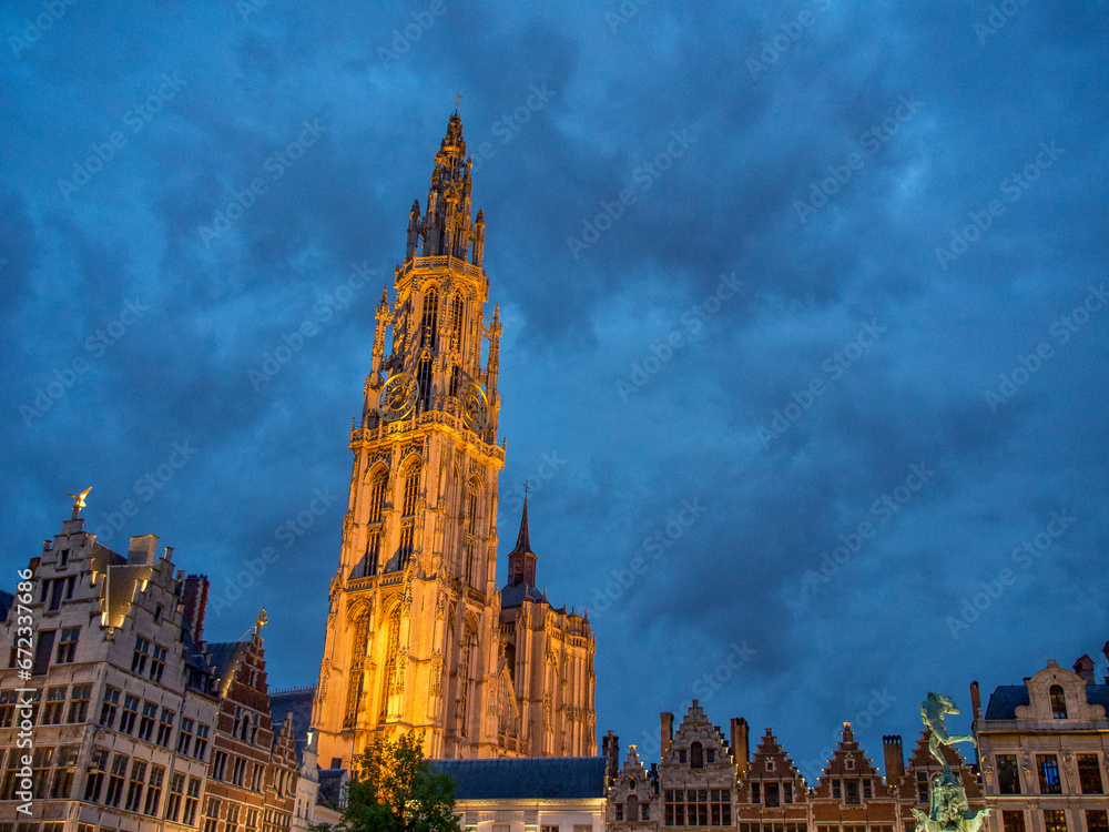 Fototapeta premium Antwerpen in Belgien