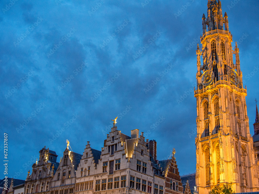 Fototapeta premium Antwerpen in Belgien