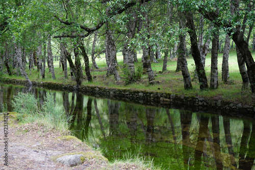 Covao d'ametade in the Serra da Estrela Natural Park, Portugal