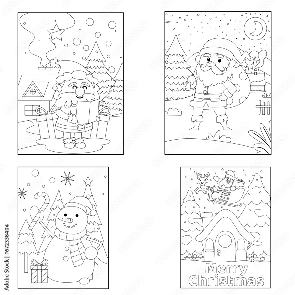 Christmas coloring pages Christmas coloring pages