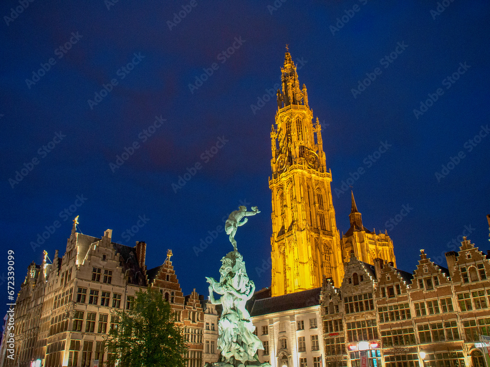 Fototapeta premium Antwerpen in Belgien
